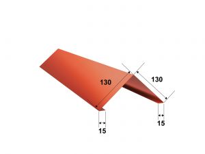 RIDGE TILE FOR TRAPEZOIDAL METALSHEET - BUDMAX-METAL Sp. z o.o.