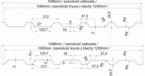 T35 TRAPEZOIDAL METAL SHEET - BUDMAX-METAL Sp. z o.o.